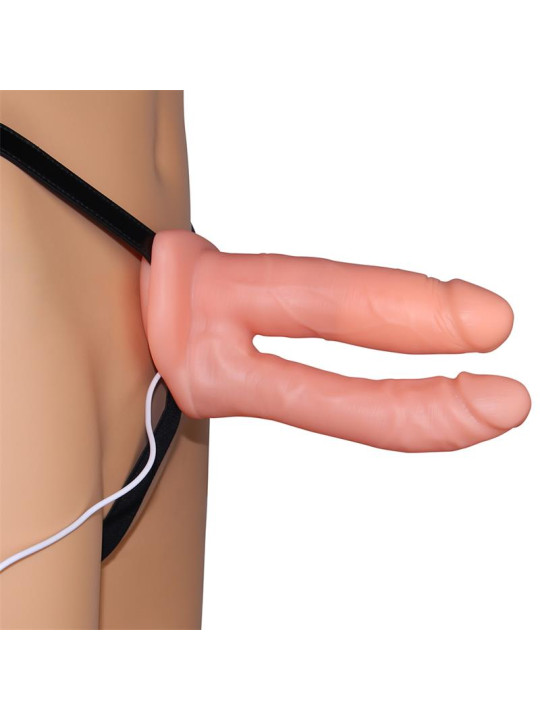 Arnés Pene Doble Hueco con Vibración