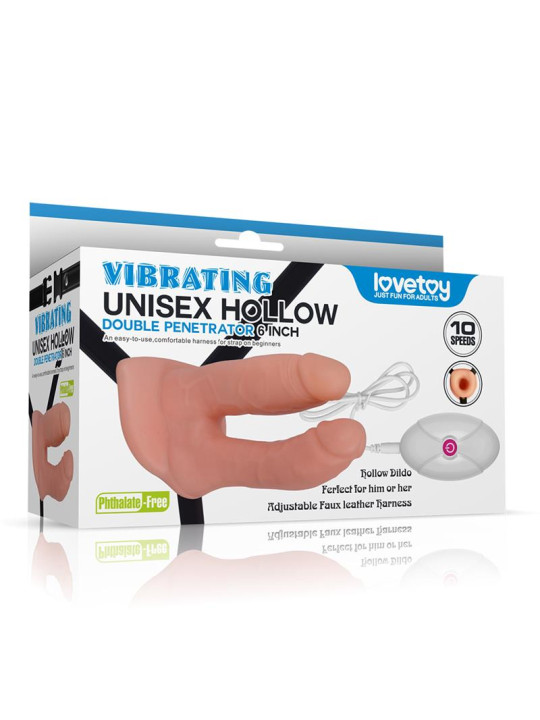 Arnés Pene Doble Hueco con Vibración