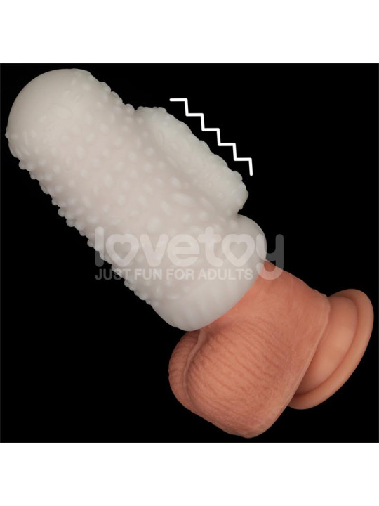 Knights Ring Funda para el Pene y Estimulador Drip