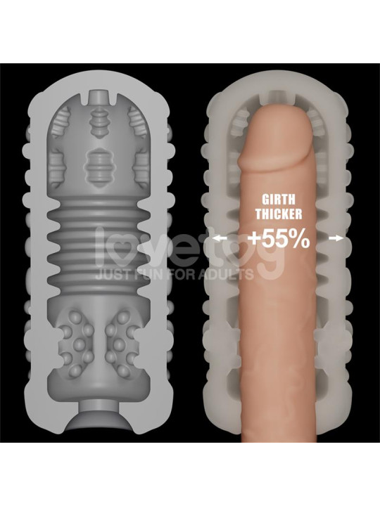 Knights Ring Funda para el Pene y Estimulador Drip