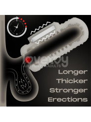 Knights Ring Funda para el Pene y Estimulador Drip