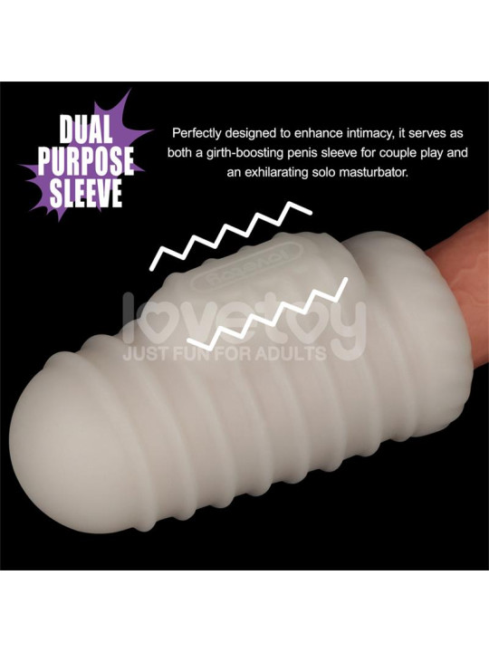 Knights Ring Funda para el Pene y Estimulador Wavy