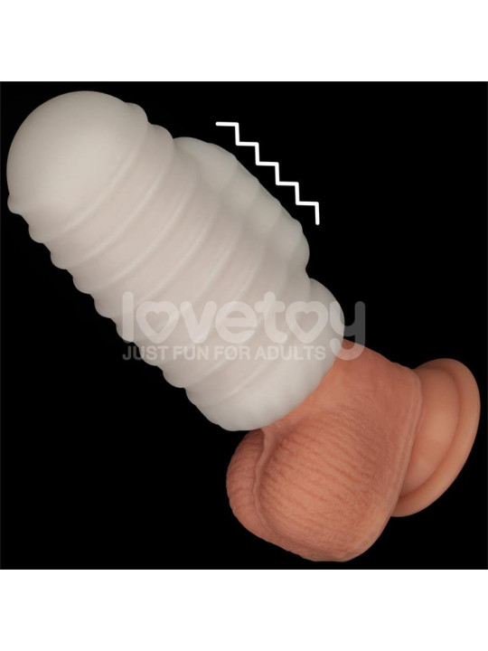 Knights Ring Funda para el Pene y Estimulador Wavy