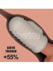 Knights Ring Funda para el Pene y Estimulador Wavy