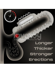 Knights Ring Funda para el Pene y Estimulador Wavy