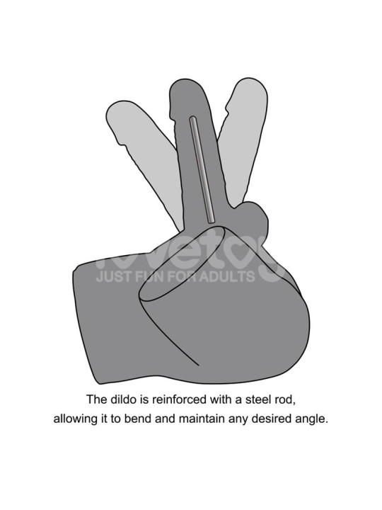 Streetgirls 17 Masturbador con Dildo Articulable