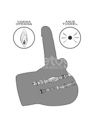 Streetgirls 17 Masturbador con Dildo Articulable