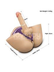 Streetgirls 17 Masturbador con Dildo Articulable