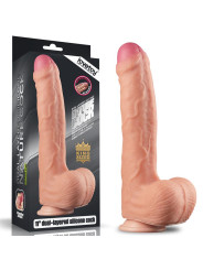 Dildo Nature 11 Dual Layer Natural