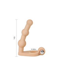 Estimulador Anal The Ultra Soft Bead 6 con Vibración Natural