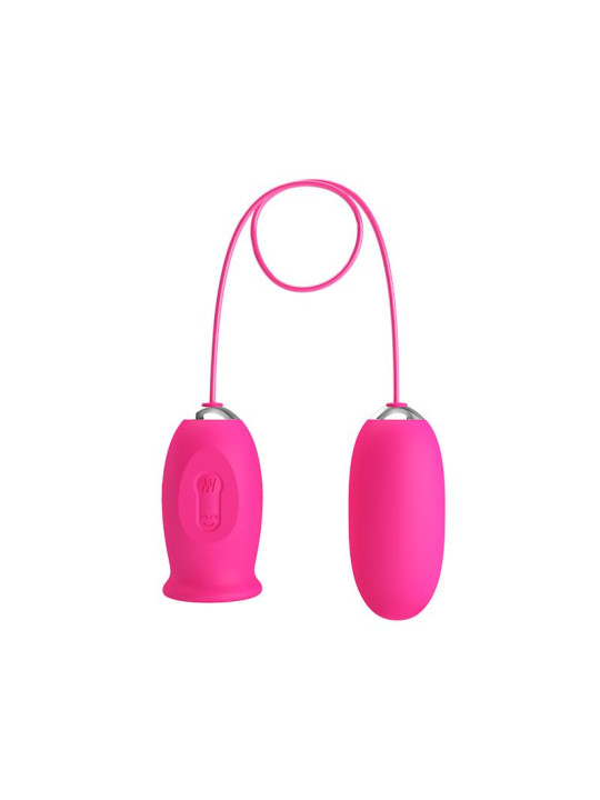 Daisy Huevo Vibrador y Lengua Estimuladora Rosa