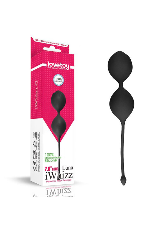 Bolas Kegel con Peso iWhizz Luna Negro