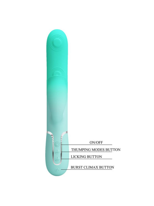 Gigi Vibrador con Thumping y Licking