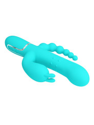 Cammy Vibrador con Bolas Rotadoras y Cadena Anal