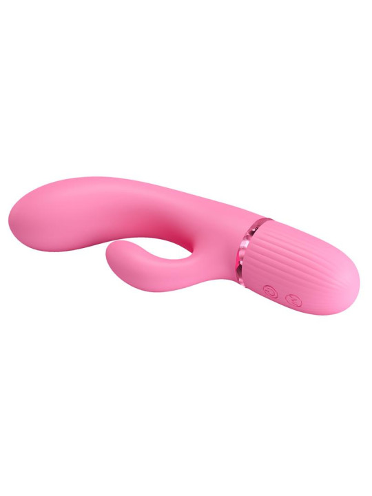 Marski Vibrador con Rabbit Punto G Rosa