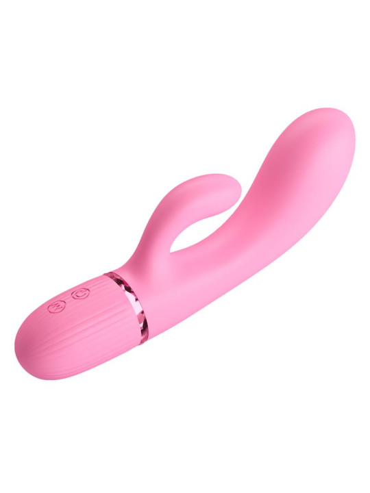 Marski Vibrador con Rabbit Punto G Rosa