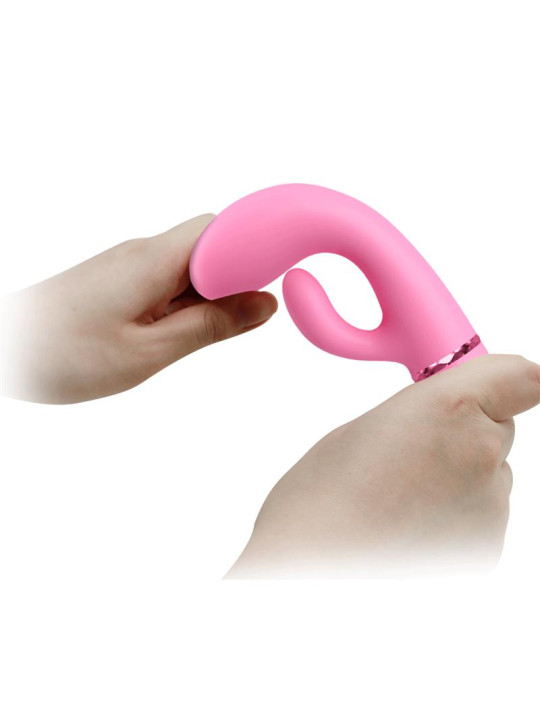 Marski Vibrador con Rabbit Punto G Rosa