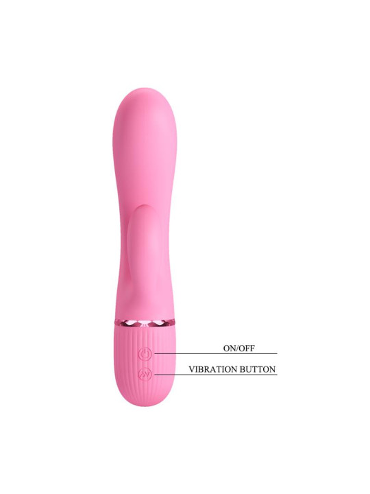 Marski Vibrador con Rabbit Punto G Rosa