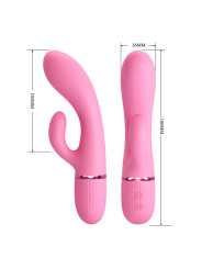 Marski Vibrador con Rabbit Punto G Rosa