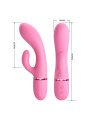 Marski Vibrador con Rabbit Punto G Rosa