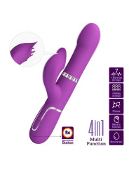Zalin Vibrador con Bolas Rotatorias y Lengua