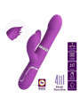 Zalin Vibrador con Bolas Rotatorias y Lengua