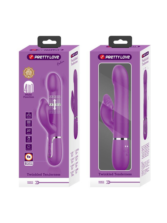 Zalin Vibrador con Bolas Rotatorias y Lengua