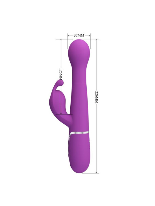 Dejon Vibrador con Thrusting y Rotación Twinkled