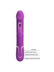 Kampas Vibrador con Lengua Lila