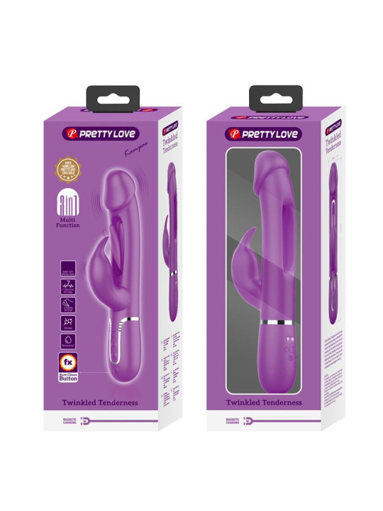 Kampas Vibrador con Lengua Lila