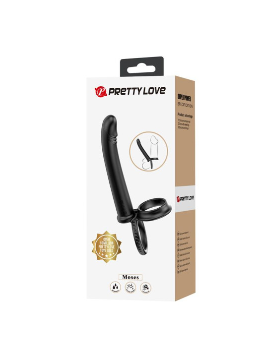 Moses Plug Anal con Anillo para el Pene