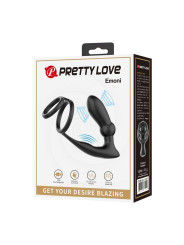 Emoni Anillo Vibrador para el Pene y Plug Anal