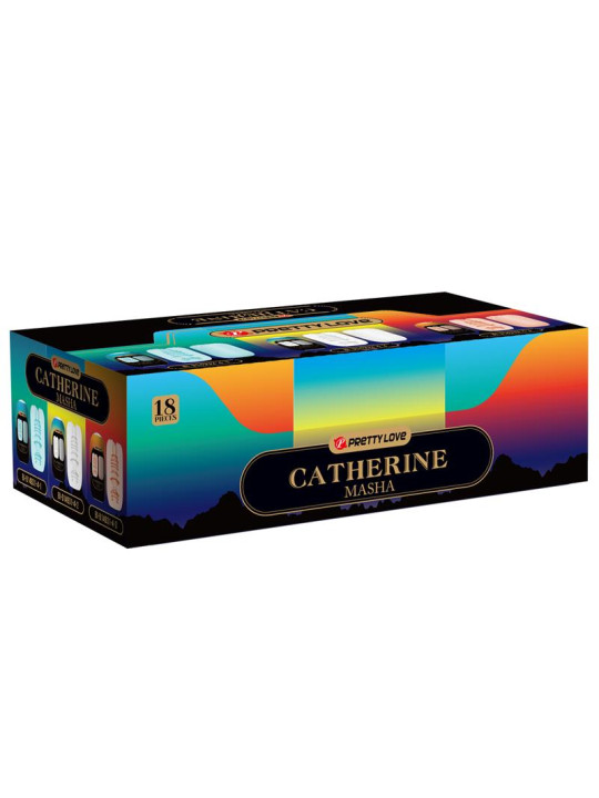 Masha Display de 18 Masturbadores