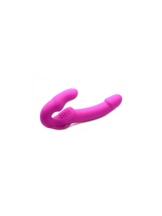 Evoke Vibrador Doble sin Arnes USB Rosa