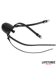 Mordaza con Bebedero Negro