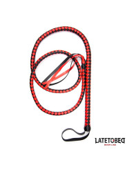 Látigo Largo Rojo y Negro 210cm