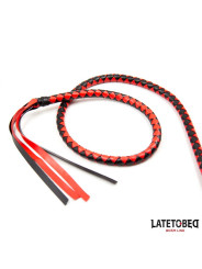 Látigo Largo Rojo y Negro 210cm