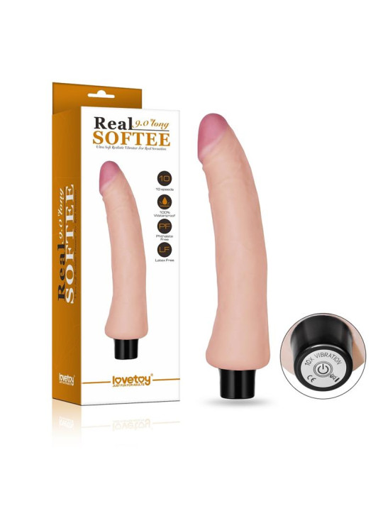 Vibrador Real Softee 9 Natural