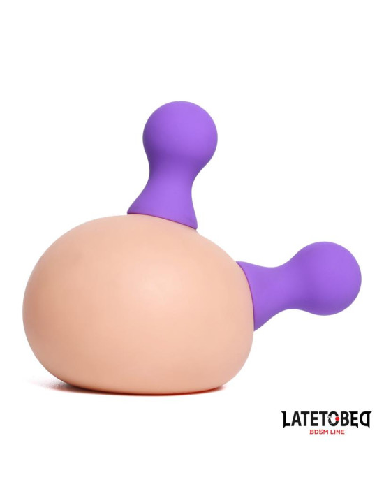 Succionador Pezones Silicona Púrpura