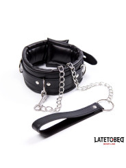 Collar Acolchado Grande con Correa