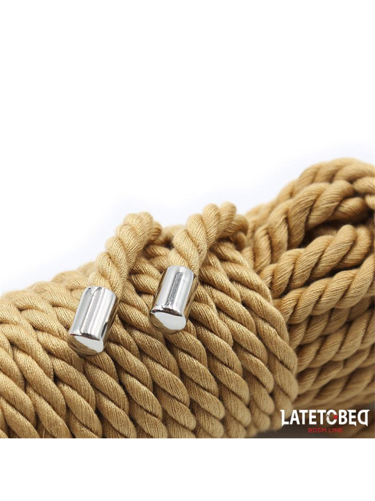 Cuerda de Bondage Detalles Metálicos 10m