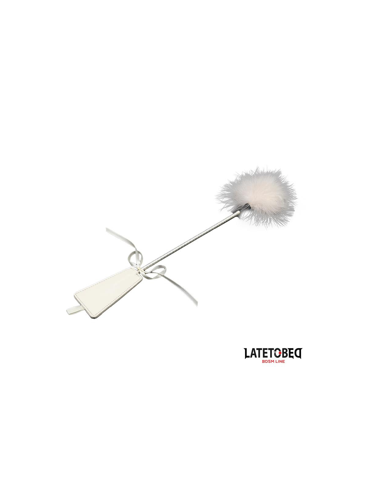 Plumero con Fusta Blanco