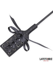 Plumero con Fusta Encaje y Lazo Negro