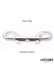 Mosquetón Metálico de Doble Extremo