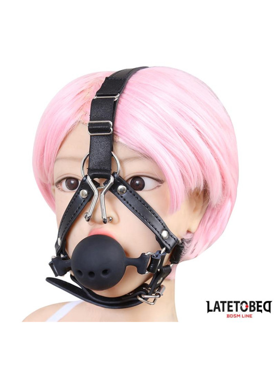 Arnés Cabeza con Mordaza y Gancho Nariz