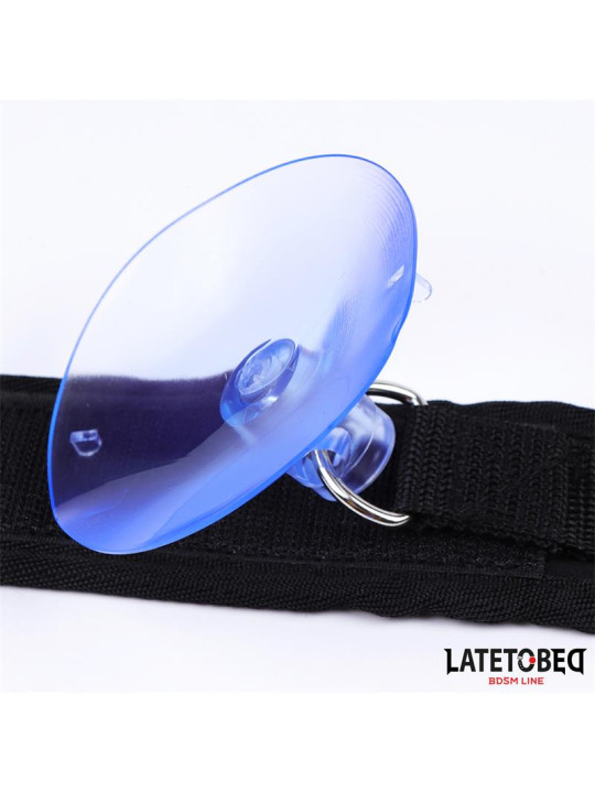 Esposas Muñecas Velcro con Ventosa Ajustable