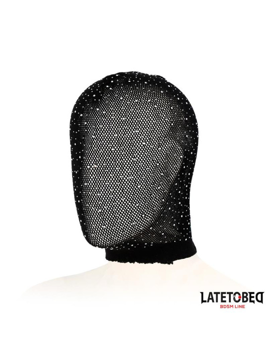 Máscara Rejilla con Brillantes y Lazo Ajustable