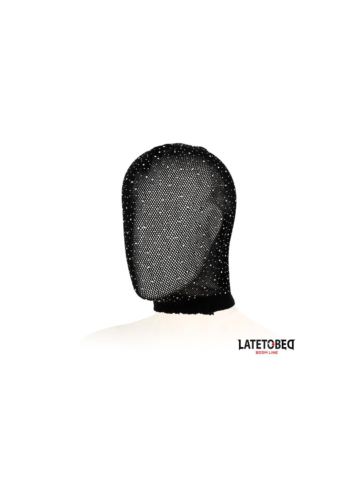 Máscara Rejilla con Brillantes y Lazo Ajustable