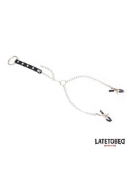 Pinzas Pezones con Anillo para Pene Talla Única