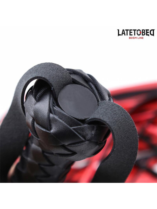 Flogger 65cm Negro y Rojo